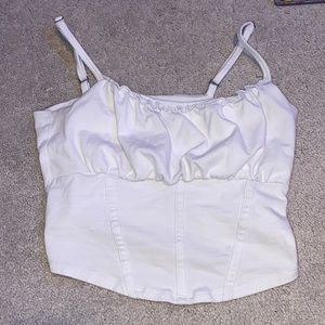 Hollister cropped tank